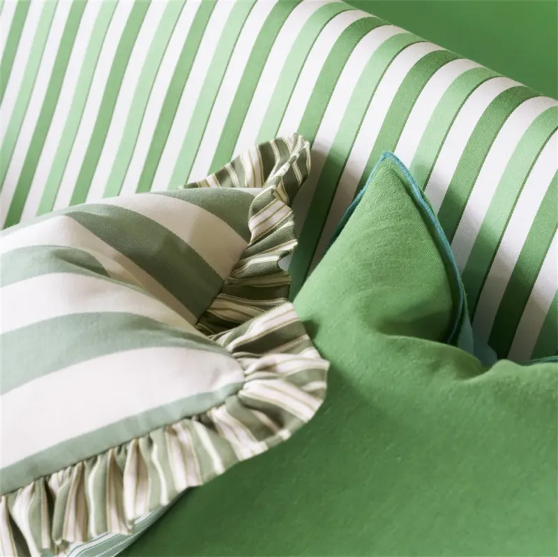 Designers Guild - Berkeley Stripe Celadon Cotton